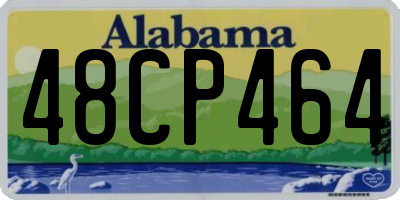 AL license plate 48CP464