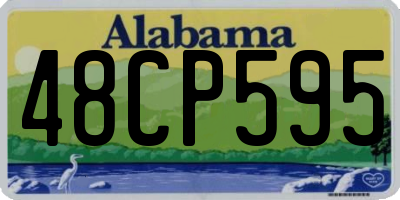 AL license plate 48CP595