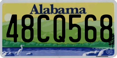 AL license plate 48CQ568