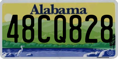 AL license plate 48CQ828
