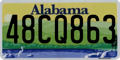 AL license plate 48CQ863