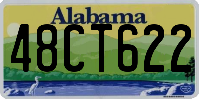 AL license plate 48CT622