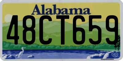 AL license plate 48CT659