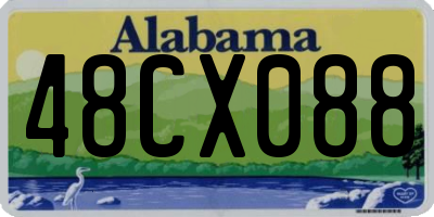 AL license plate 48CX088