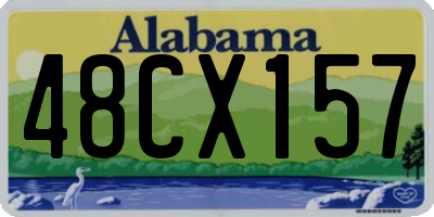 AL license plate 48CX157