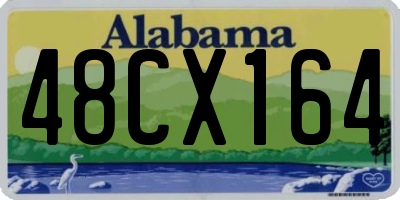 AL license plate 48CX164