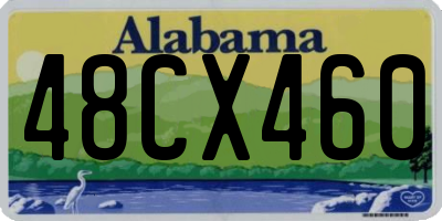 AL license plate 48CX460