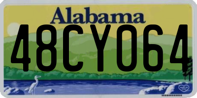 AL license plate 48CY064