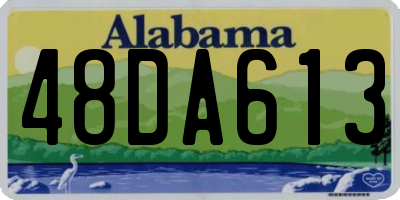 AL license plate 48DA613