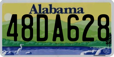 AL license plate 48DA628