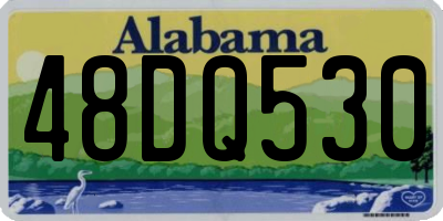 AL license plate 48DQ530