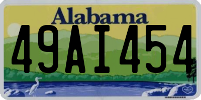 AL license plate 49AI454