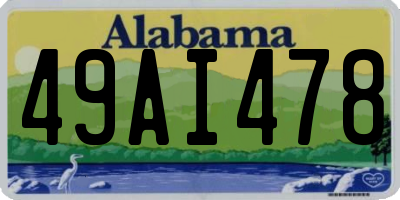 AL license plate 49AI478
