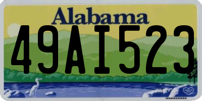 AL license plate 49AI523