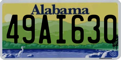 AL license plate 49AI630