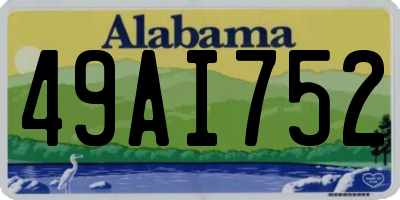 AL license plate 49AI752