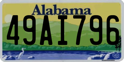 AL license plate 49AI796