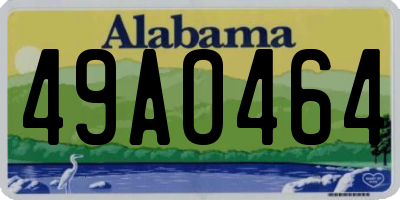 AL license plate 49AO464