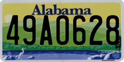 AL license plate 49AO628
