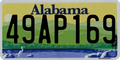 AL license plate 49AP169