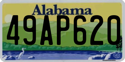 AL license plate 49AP620