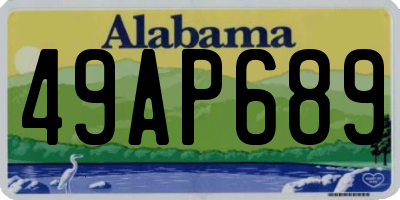 AL license plate 49AP689