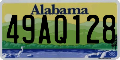 AL license plate 49AQ128