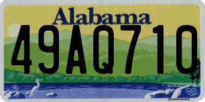 AL license plate 49AQ710