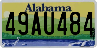 AL license plate 49AU484