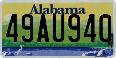 AL license plate 49AU940