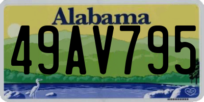 AL license plate 49AV795