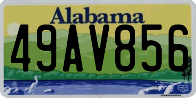 AL license plate 49AV856