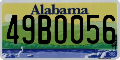 AL license plate 49BO056