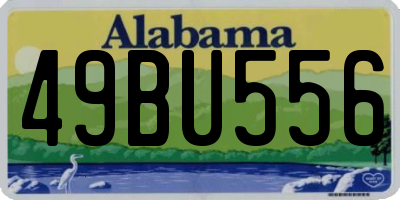 AL license plate 49BU556