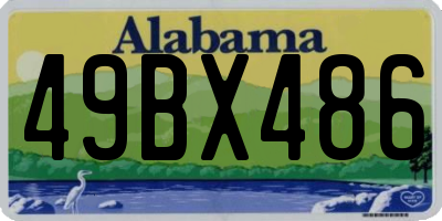 AL license plate 49BX486