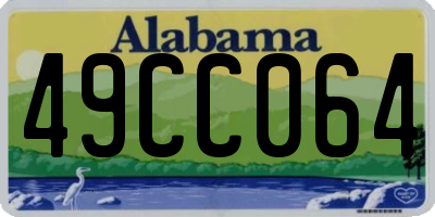 AL license plate 49CC064