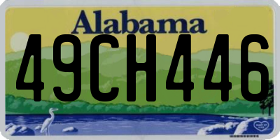 AL license plate 49CH446