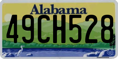 AL license plate 49CH528