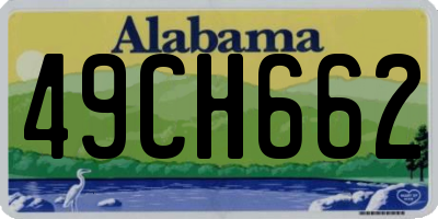 AL license plate 49CH662