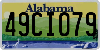 AL license plate 49CI079