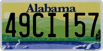 AL license plate 49CI157