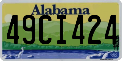 AL license plate 49CI424