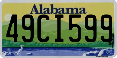 AL license plate 49CI599