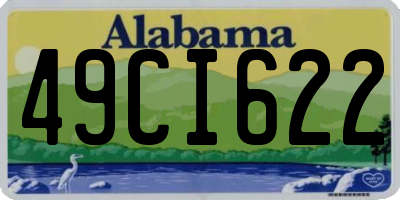 AL license plate 49CI622
