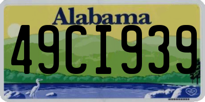 AL license plate 49CI939