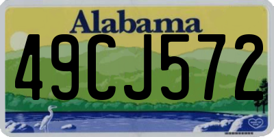 AL license plate 49CJ572