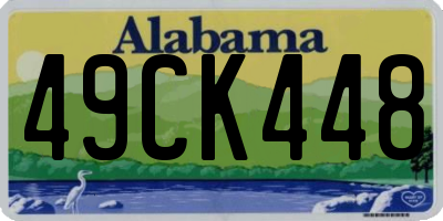 AL license plate 49CK448