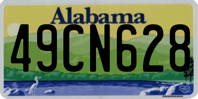 AL license plate 49CN628