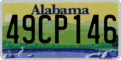 AL license plate 49CP146