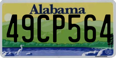 AL license plate 49CP564